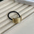 Women's Simple Style Geometric Alloy Hair Tie