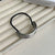 Women's Simple Style Geometric Alloy Hair Tie