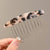 Women's Simple Style Geometric Alloy Insert Comb