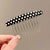 Women's Simple Style Geometric Alloy Insert Comb