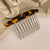 Women's Simple Style Geometric Alloy Insert Comb