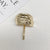 Women's Simple Style Geometric Alloy Plating Hair Clip