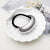 Women's Simple Style Geometric Alloy Plating Hair Tie