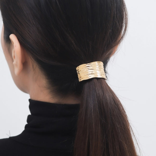 Women's Simple Style Geometric Alloy Plating Hair Tie