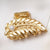 Women's Simple Style Geometric Alloy Plating Inlay Artificial Pearls Hair Claws