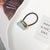 Women's Simple Style Geometric Alloy Resin Hair Tie