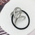 Women's Simple Style Geometric Alloy Rubber Band Hair Tie