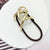 Women's Simple Style Geometric Alloy Rubber Band Hair Tie