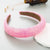 Women's Simple Style Geometric Cloth Resin Beaded Hair Band