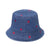 Women's Simple Style Heart Shape Flower Embroidery Flat Eaves Bucket Hat