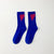 Women's Simple Style Heart Shape Nylon Cotton Crew Socks A Pair