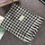 Women's Simple Style Houndstooth Imitation Cashmere Tassel Scarf