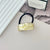 Women's Simple Style IG Style Solid Color Zinc Alloy Hair Tie