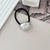 Women's Simple Style IG Style Solid Color Zinc Alloy Hair Tie