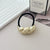 Women's Simple Style IG Style Solid Color Zinc Alloy Hair Tie