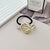 Women's Simple Style IG Style Solid Color Zinc Alloy Hair Tie