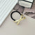 Women's Simple Style IG Style Solid Color Zinc Alloy Hair Tie