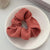 Women's Simple Style Korean Style Flower Cloth Hair Tie