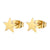 Minimalist Korean Style Geometric 304 Stainless Steel No Inlaid 18K Gold Plated Ear Studs