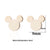 Minimalist Korean Style Geometric 304 Stainless Steel No Inlaid 18K Gold Plated Ear Studs