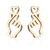 Minimalist Korean Style Geometric 304 Stainless Steel No Inlaid 18K Gold Plated Ear Studs