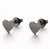 Women's Simple Style Korean Style Geometric Stainless Steel No Inlaid Ear Studs Stainless Steel Earrings