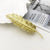 Women's Simple Style Leaves Solid Color Alloy Plating Hair Clip