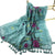 Women's Simple Style Leaves Solid Color Flower Cotton And Linen Embroidery Tassel Scarf Shawl