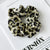 Women's Simple Style Leopard Cloth Handmade Hair Tie