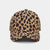 Women's Simple Style Leopard Printing Flat Eaves Baseball Cap