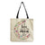 Women's Simple Style Letter Cotton And Linen Shopping Bags