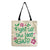 Women's Simple Style Letter Cotton And Linen Shopping Bags