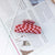 Women's Simple Style Letter Lattice Heart Shape PVC Hair Claws