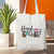 Women's Simple Style Letter Shopping Bags