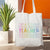 Women's Simple Style Letter Shopping Bags