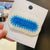 Women's Simple Style Oval Plastic Cotton Thread Hair Clip