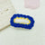 Women's Simple Style Oval Plastic Cotton Thread Hair Clip