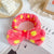 Women's Simple Style Polka Dots Bow Knot Cloth Coral Fleece Hair Band