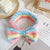 Women's Simple Style Polka Dots Bow Knot Cloth Coral Fleece Hair Band