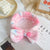 Women's Simple Style Polka Dots Bow Knot Cloth Coral Fleece Hair Band