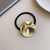 Women's Simple Style Round Star Heart Shape Metal Hair Tie