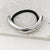 Women's Simple Style Semicircle Solid Color 304 Stainless Steel Metal Shiny Metallic Hair Tie