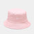 Women's Simple Style Smile Face Embroidery Flat Eaves Bucket Hat