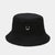 Women's Simple Style Smile Face Embroidery Flat Eaves Bucket Hat