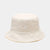 Women's Simple Style Smile Face Embroidery Flat Eaves Bucket Hat