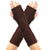 Women's Simple Style Solid Color Acrylic Gloves