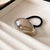 Women's Simple Style Solid Color Alloy Hair Tie