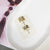 Women's Simple Style Solid Color Alloy Hollow Out Hair Clip