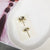 Women's Simple Style Solid Color Alloy Hollow Out Hair Clip