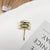 Women's Simple Style Solid Color Alloy Hollow Out Hair Clip